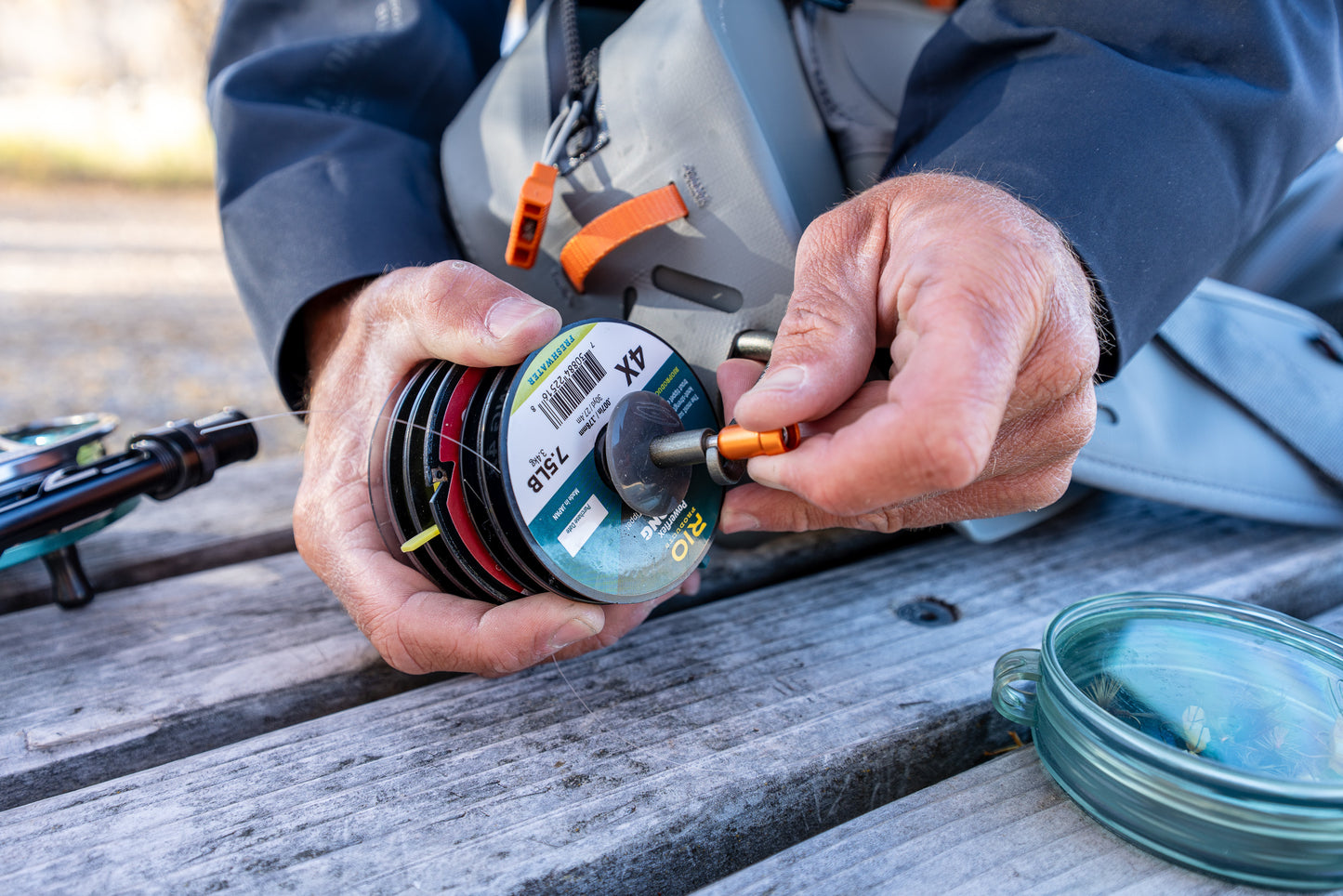 Headgate Tippet Holder