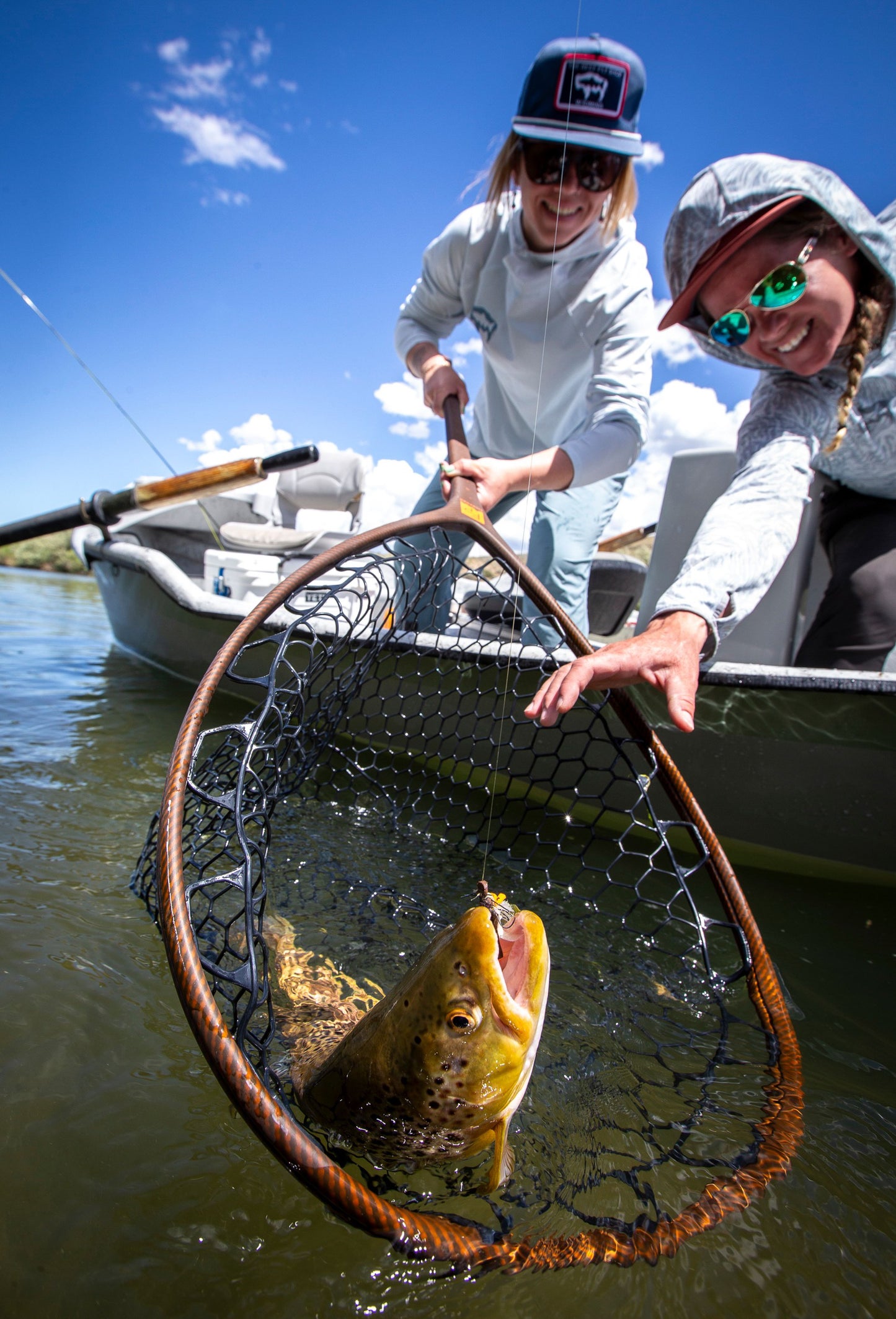Fishpond Nomad® Boat Net - River Armor - 2.0