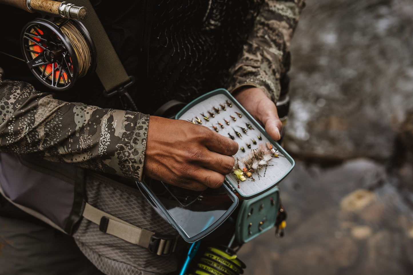Tacky Pescador Fly Box - Medium - Clear - Dynamic Foam
