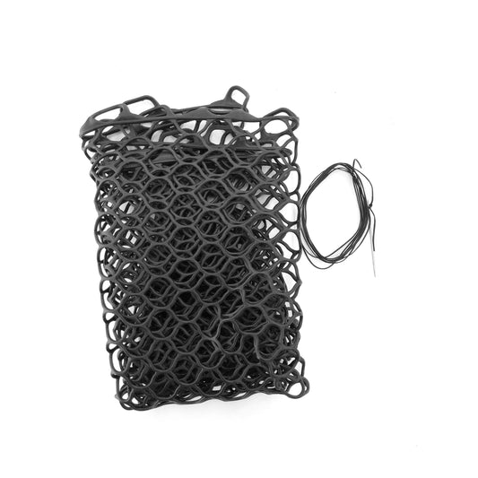 Black | 15" Small Black - Nomad Replacement Rubber Fly Fishing Net | FEATURED